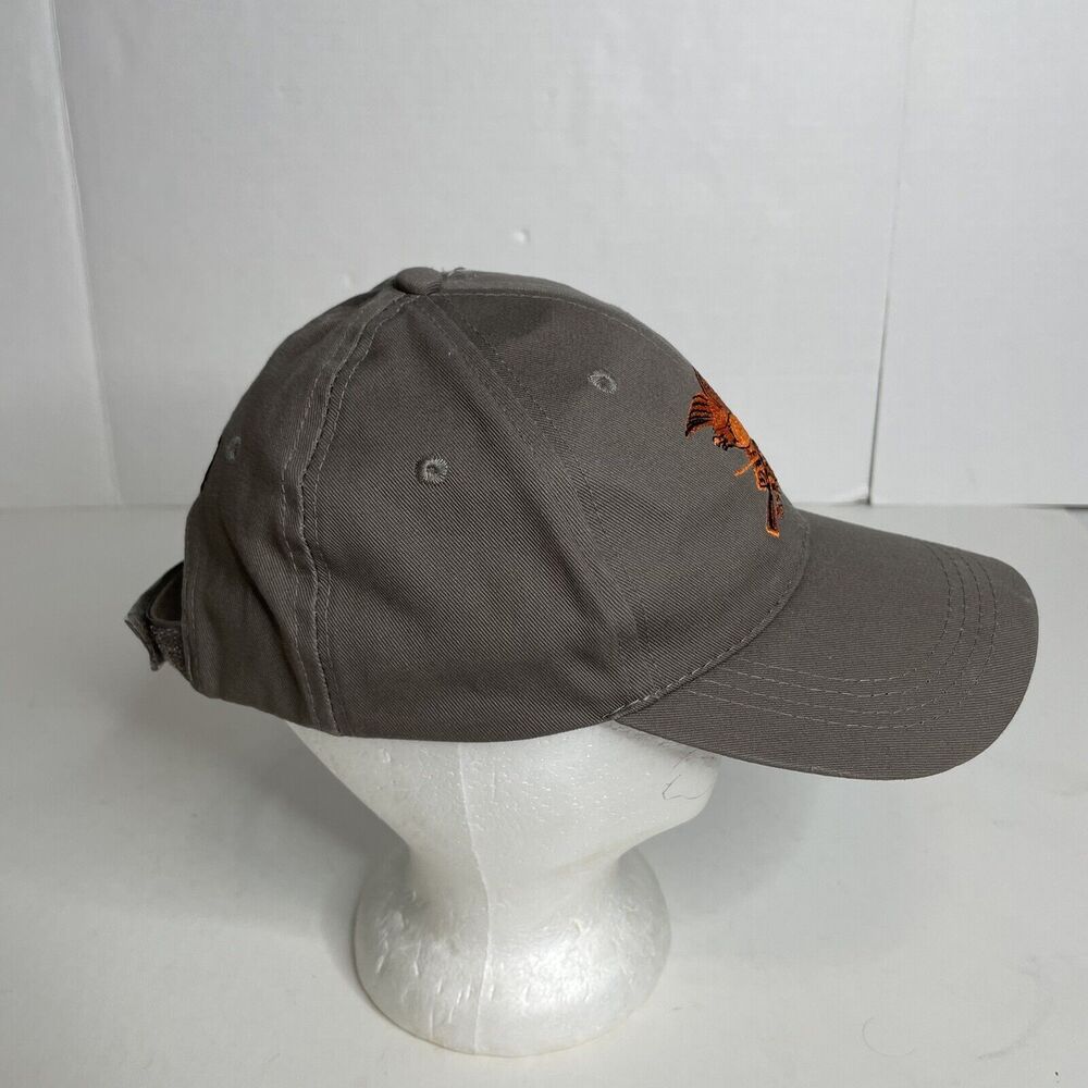 NRA Embroidered Eagle Logo Gray Adjustable Hat Baseball Cap - Picture 4 of 7